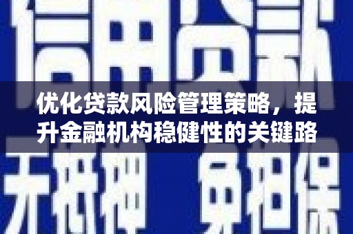 萍乡优化贷款风险管理策略，提升金融机构稳健性的关键路径