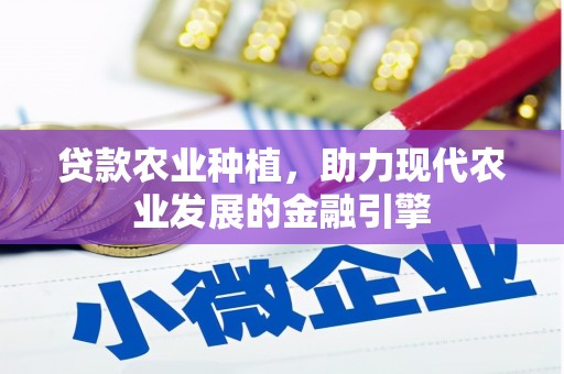 盂县贷款农业种植，助力现代农业发展的金融引擎