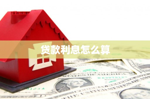 颍上贷款利息怎么算