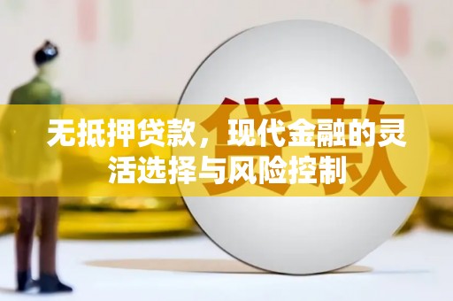 荔城无抵押贷款，现代金融的灵活选择与风险控制