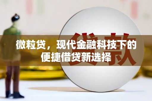 平乡微粒贷，现代金融科技下的便捷借贷新选择