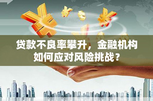 开平贷款不良率攀升，金融机构如何应对风险挑战？