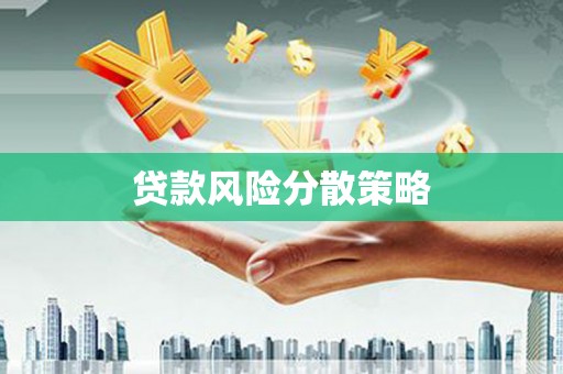 郁南贷款风险分散策略