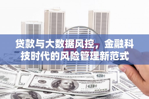 阿里山贷款与大数据风控，金融科技时代的风险管理新范式