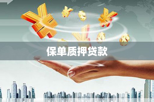 璧山保单质押贷款