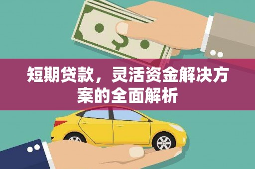积石山短期贷款，灵活资金解决方案的全面解析