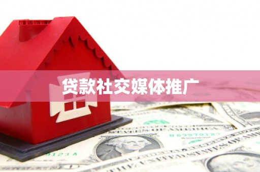 黄陂贷款社交媒体推广