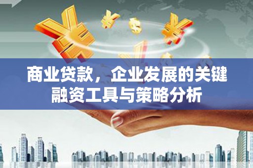 界首商业贷款，企业发展的关键融资工具与策略分析