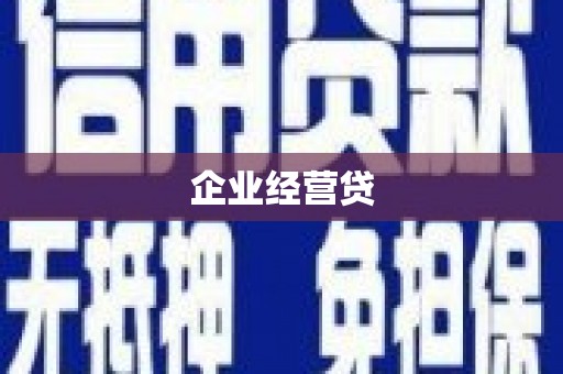 工布江达企业经营贷