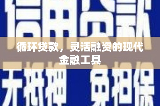 泾县循环贷款，灵活融资的现代金融工具