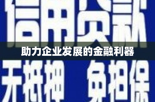 里港助力企业发展的金融利器